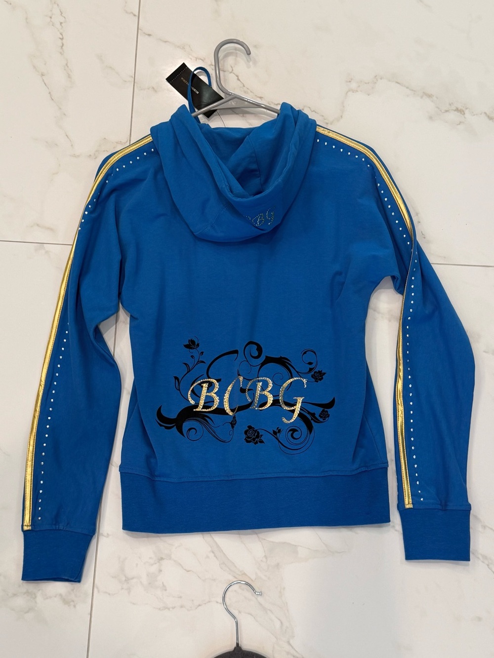 BCBGMaxAzria Y2K Vintage Style Hoodie & Pants Set - Picture 3 of 6